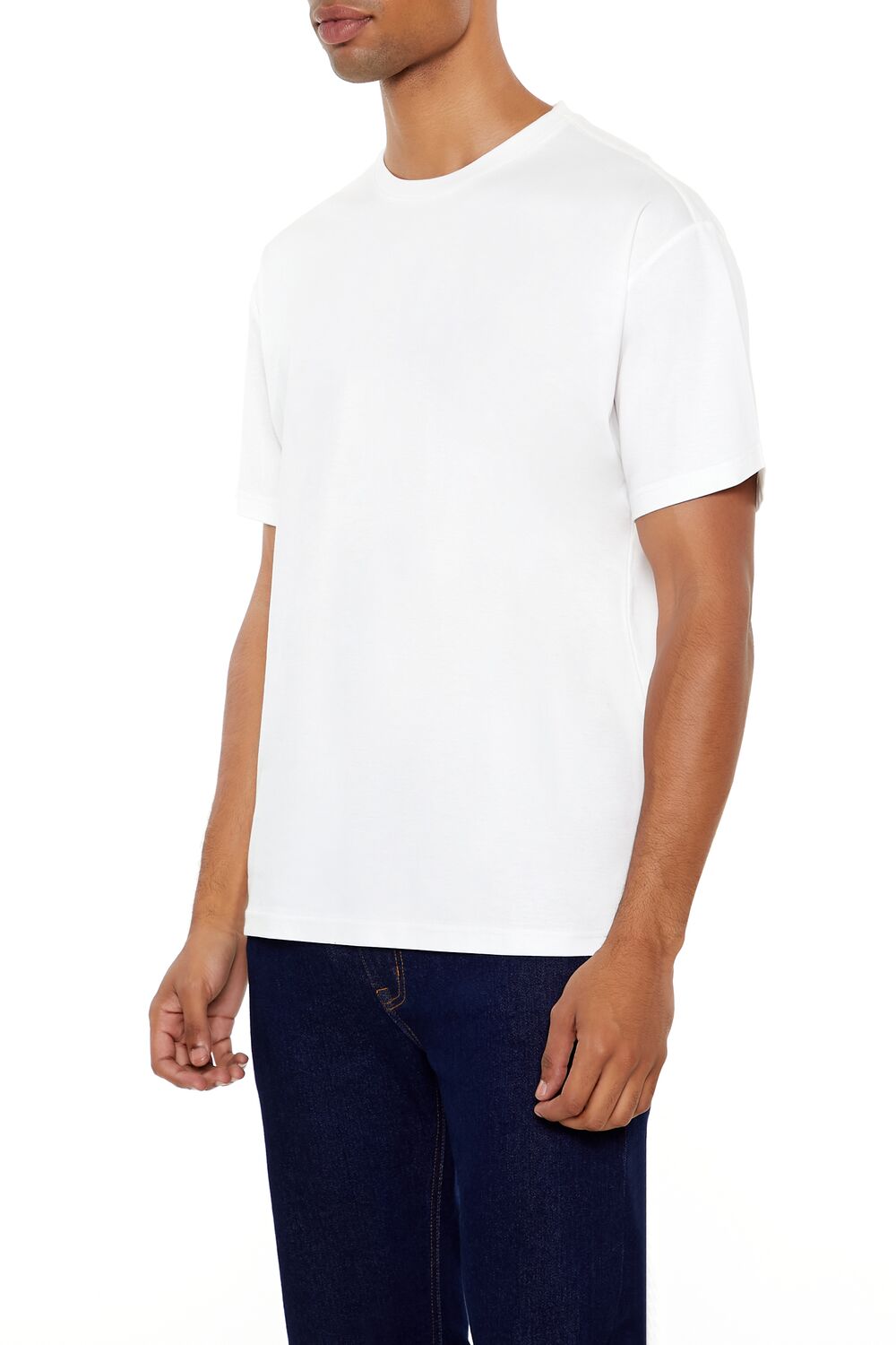 Supima-Blend Cotton Crew Tee