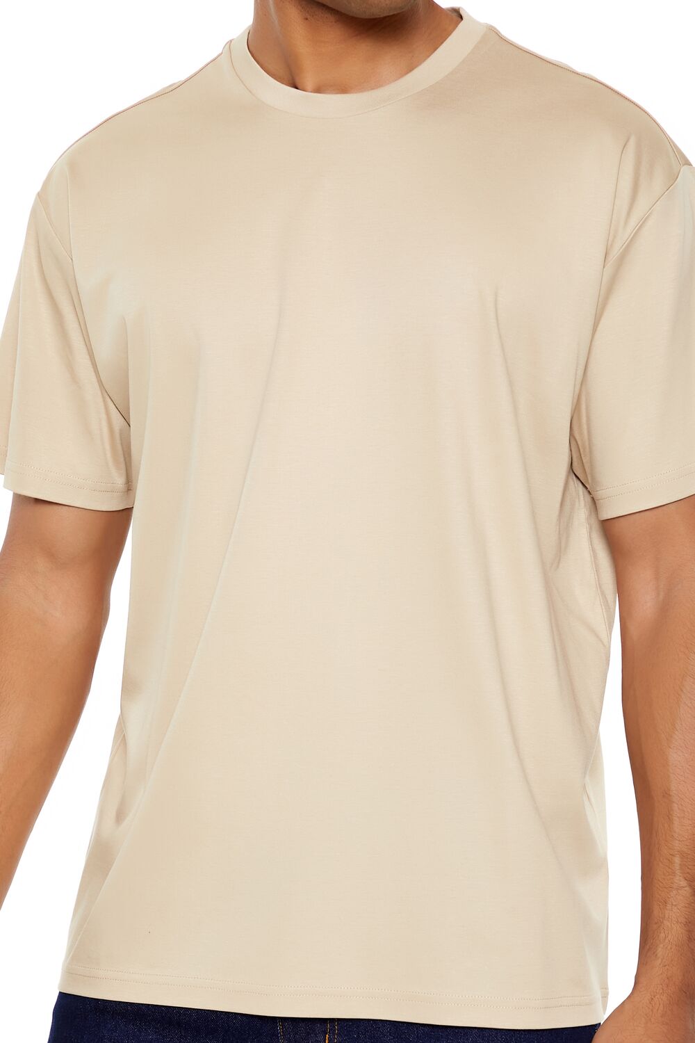 Supima-Blend Cotton Crew Tee