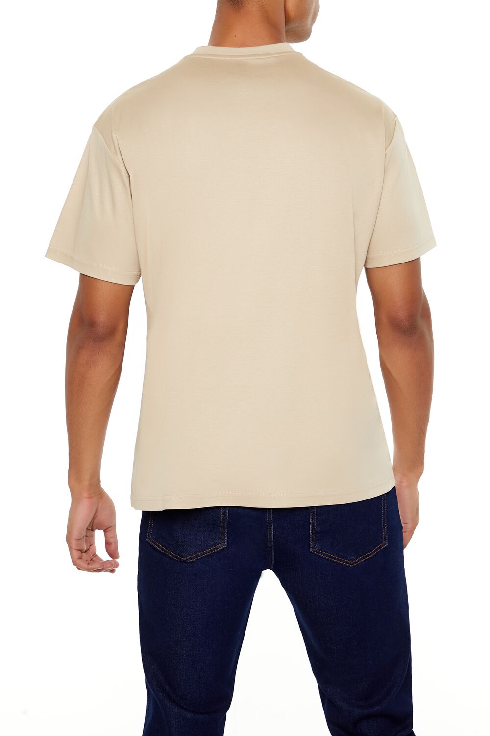 Supima-Blend Cotton Crew Tee