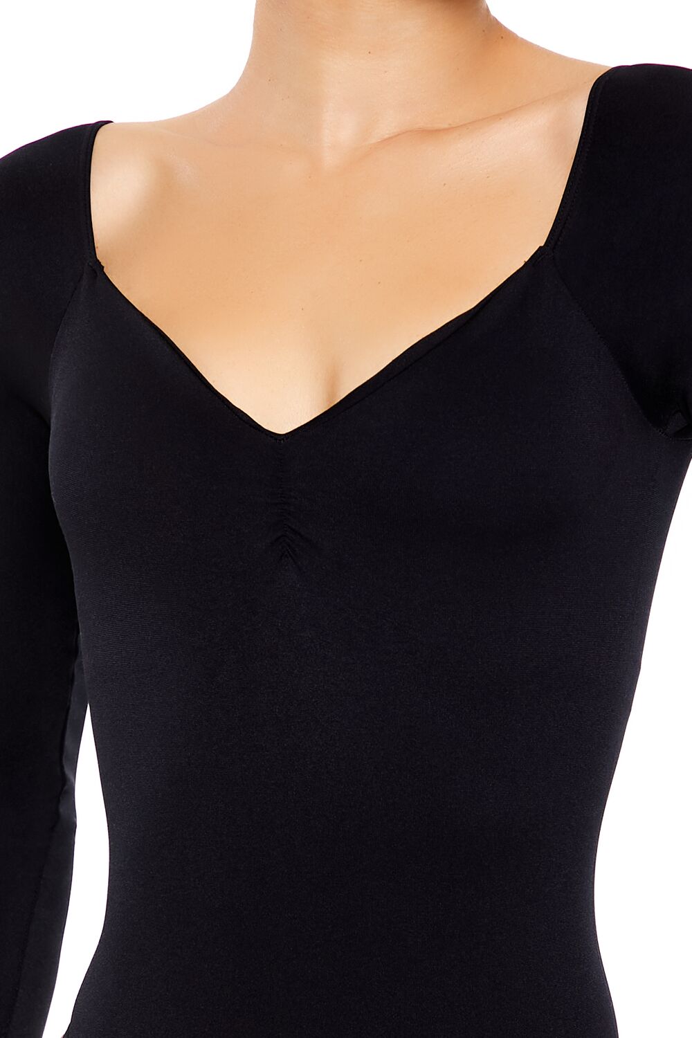 Seamless Open-Back Thong Bodysuit