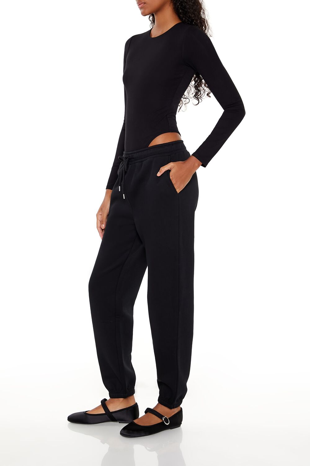 Fleece Drawstring Joggers