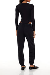 Fleece Drawstring Joggers