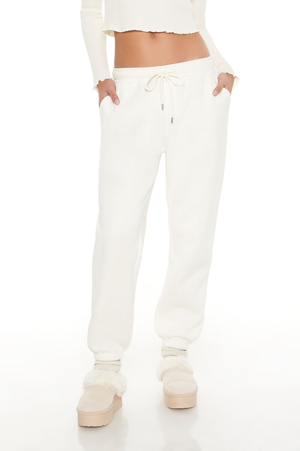 Fleece Drawstring Joggers