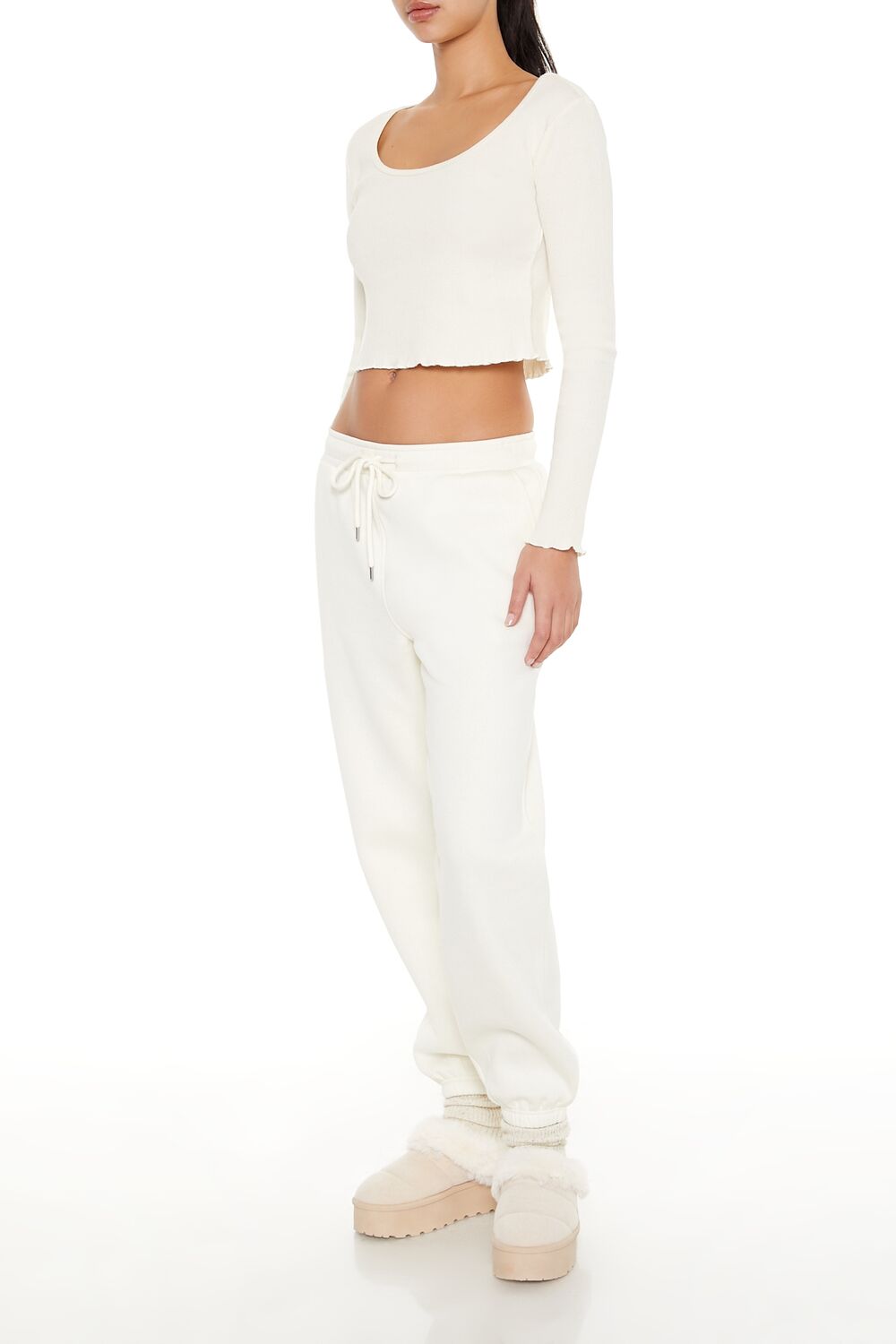 Fleece Drawstring Joggers
