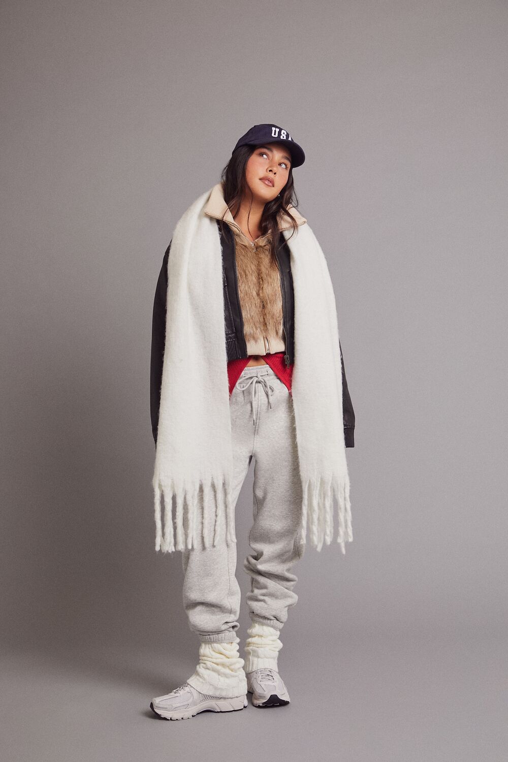Fleece Drawstring Joggers