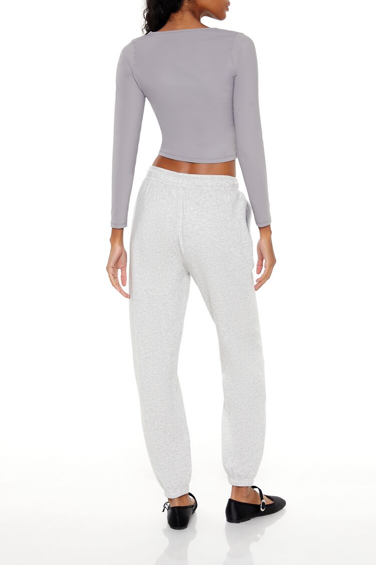 Fleece Drawstring Joggers