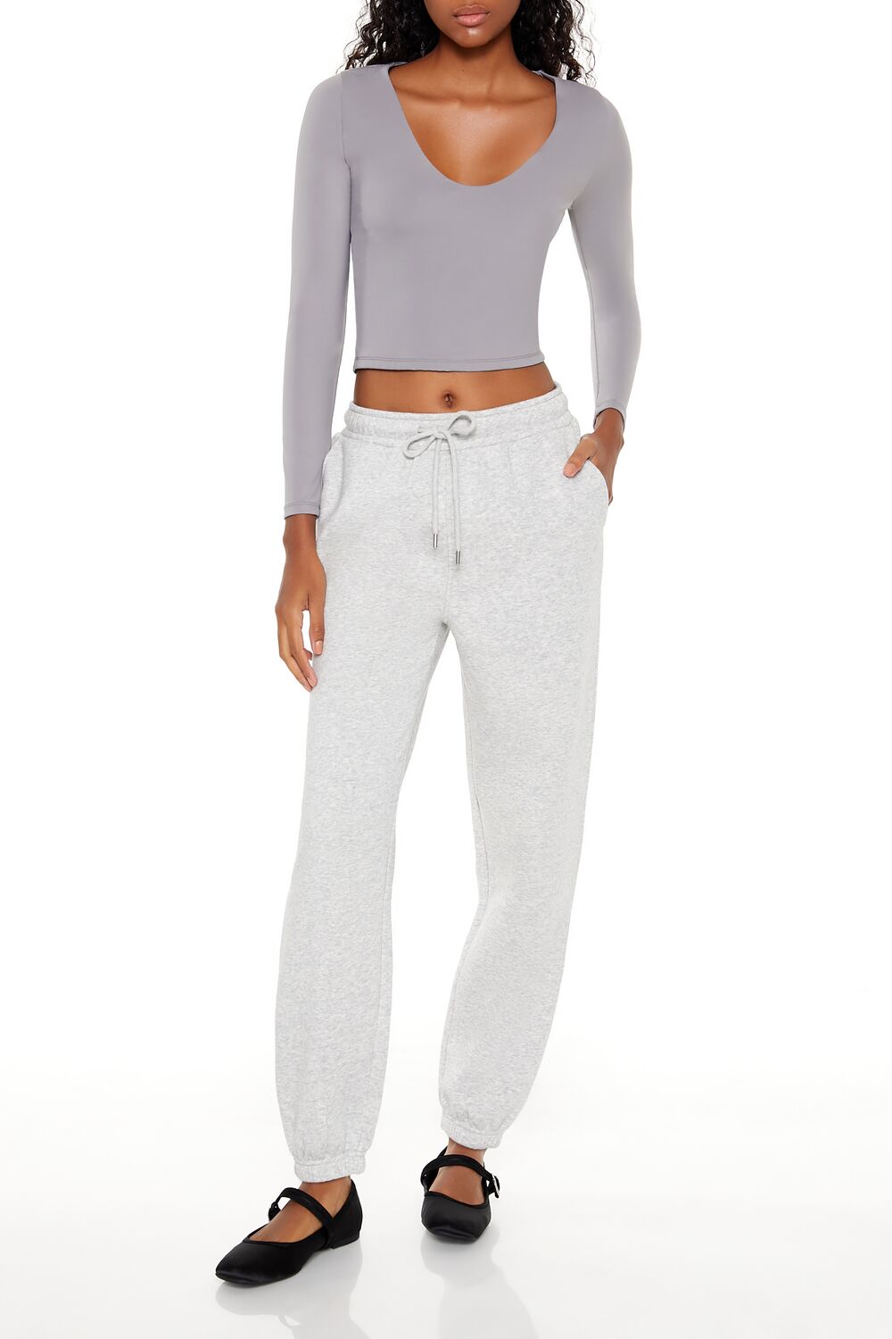 Fleece Drawstring Joggers