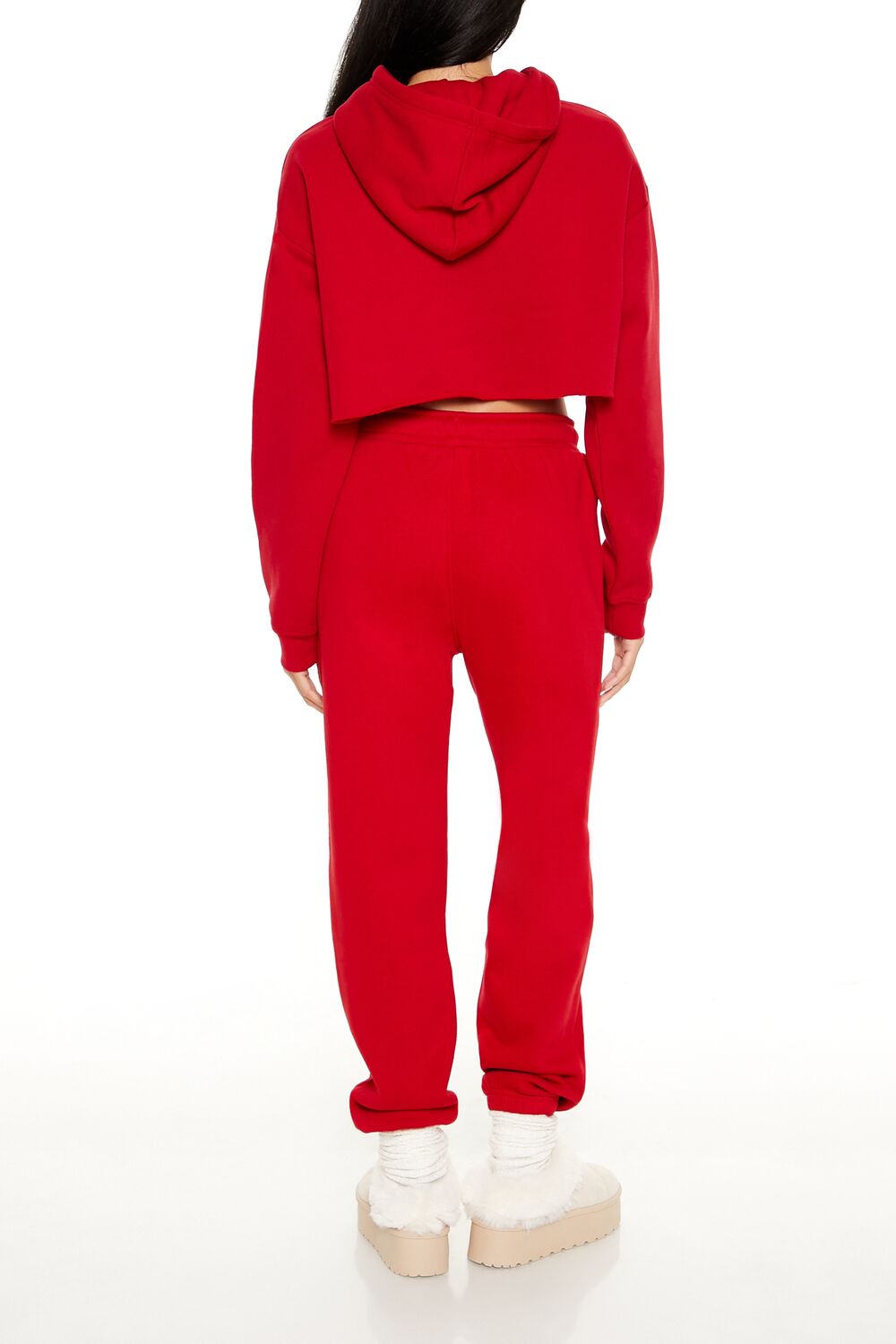 Fleece Mid-Rise Joggers