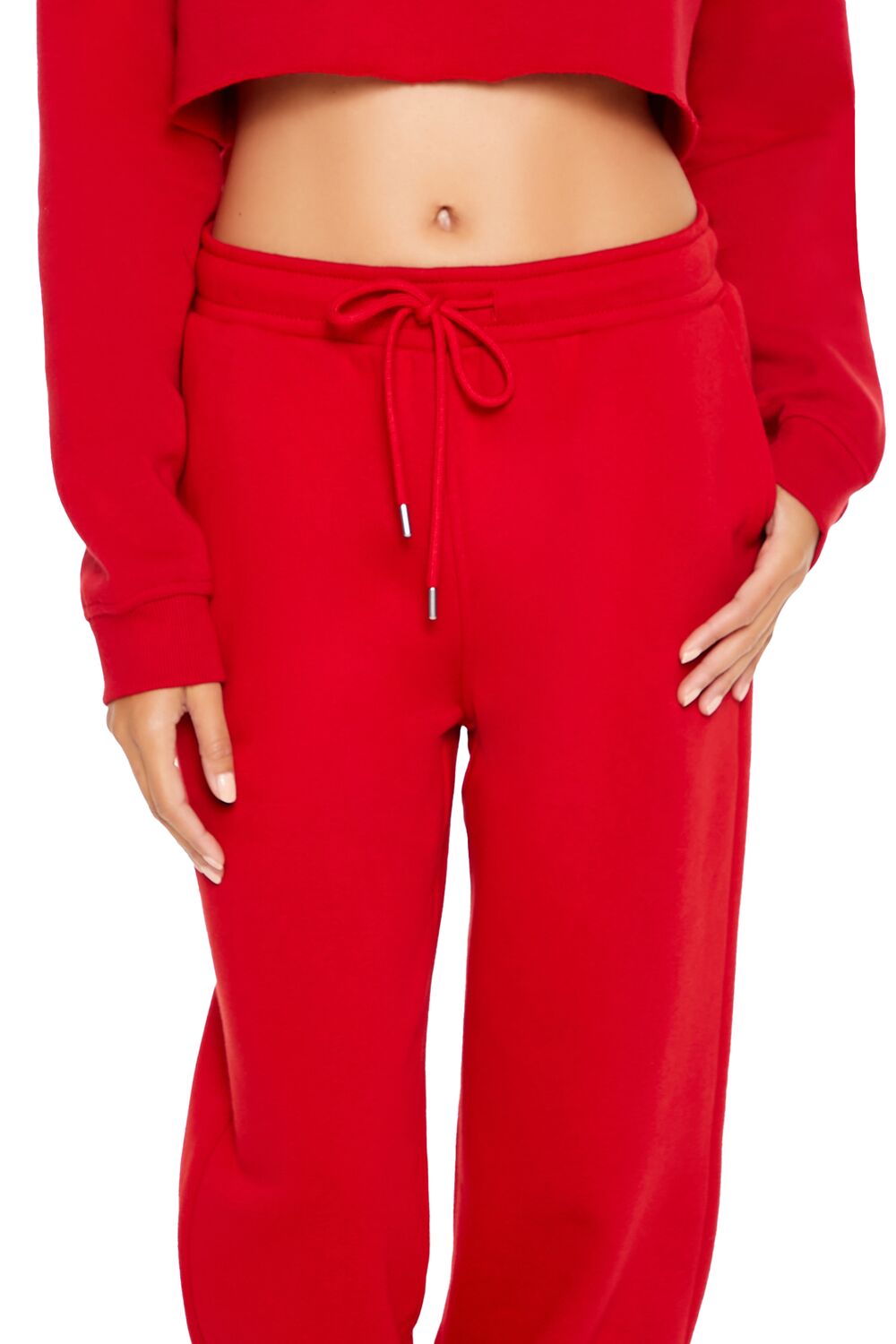 Fleece Mid-Rise Joggers