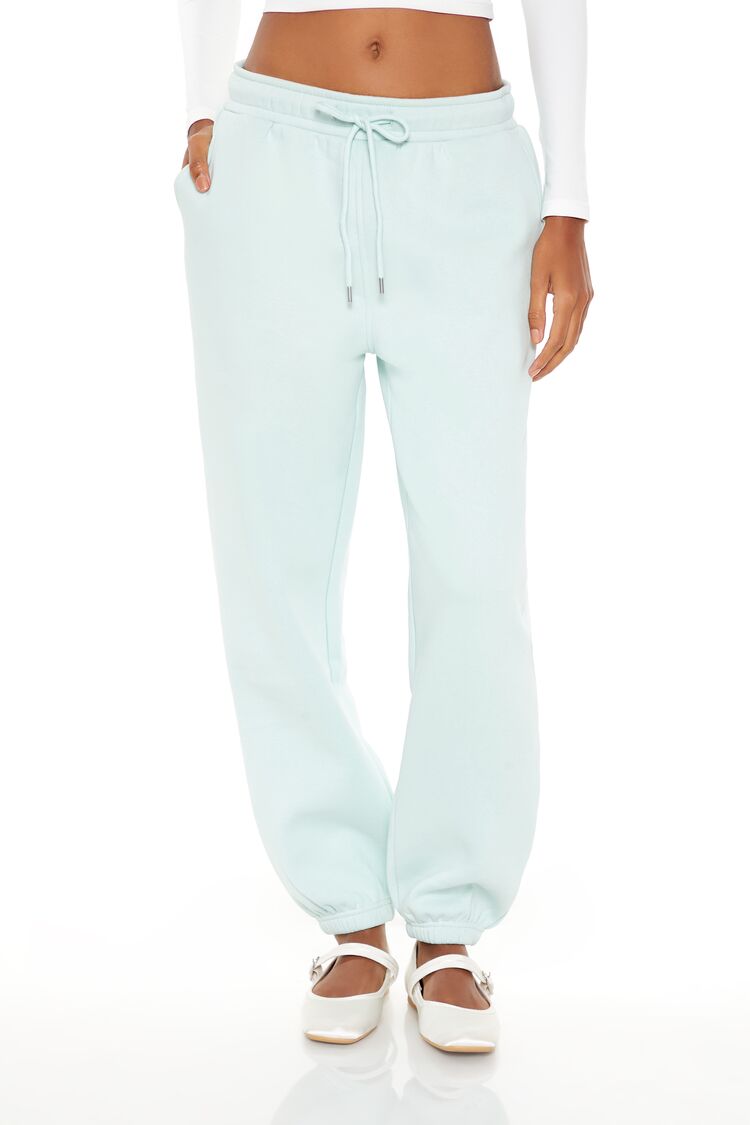 Fleece Mid-Rise Joggers