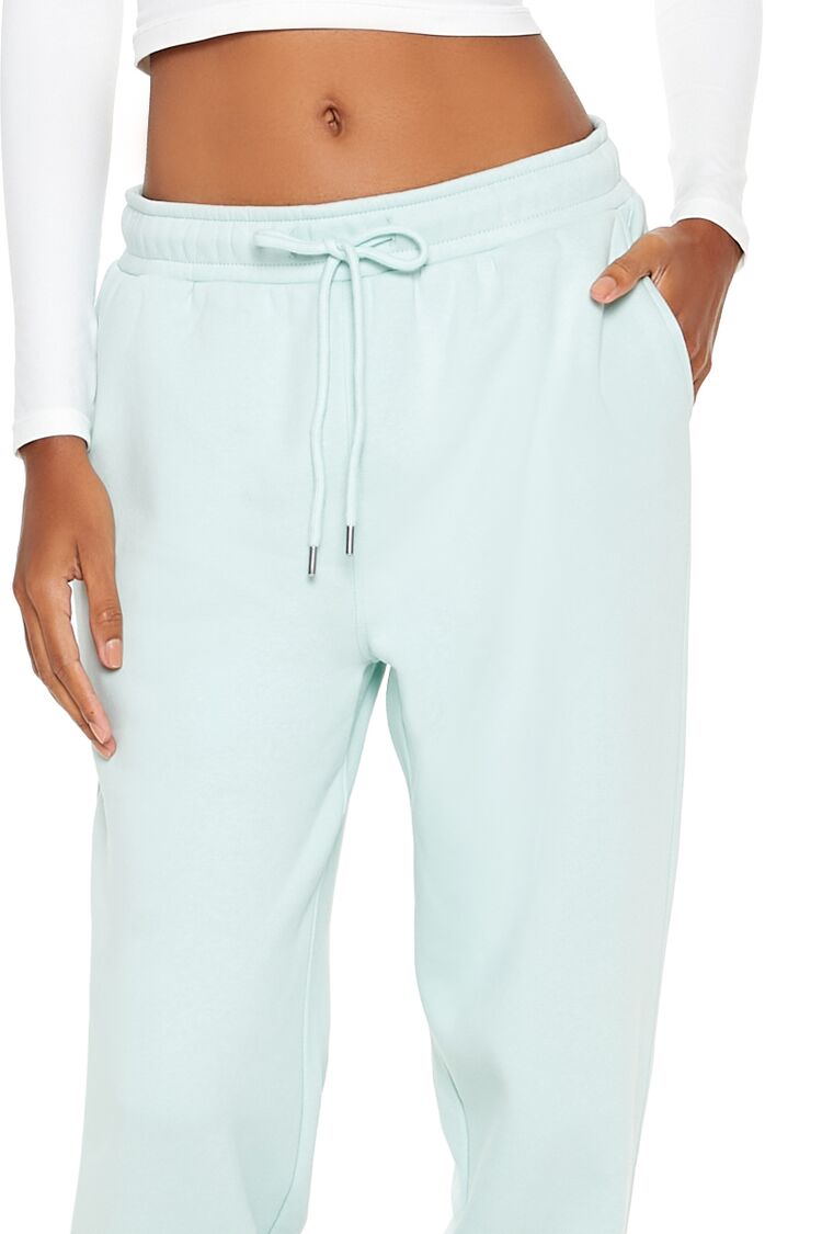 Fleece Mid-Rise Joggers