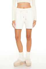 Raw-Cut Fleece Sweatshorts
