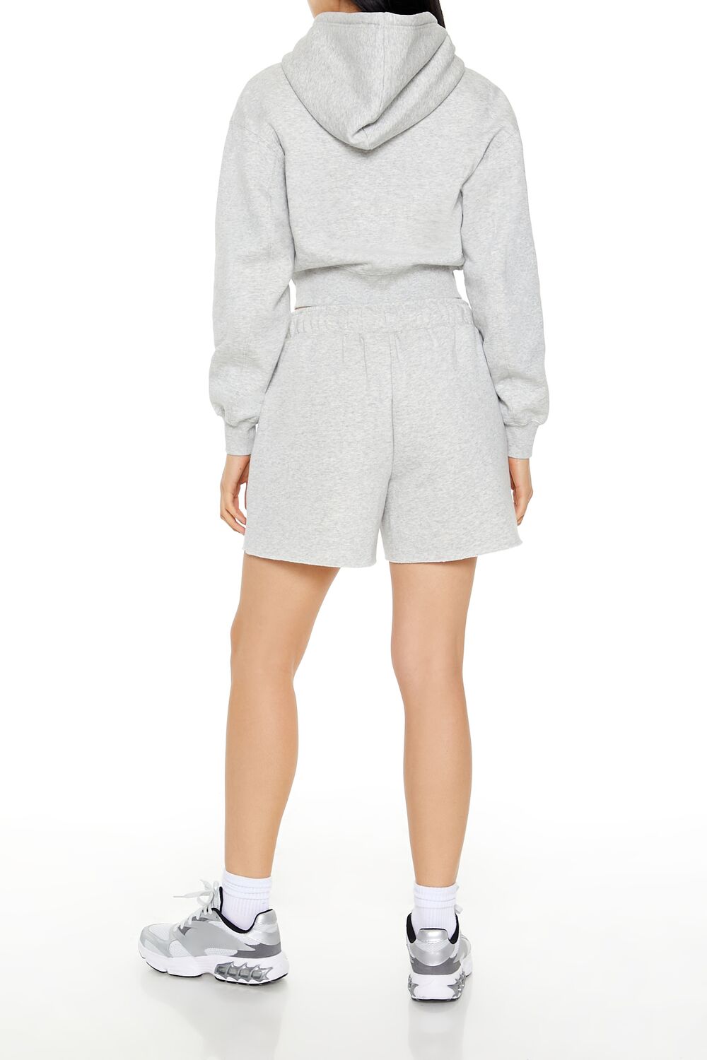 Raw-Cut Fleece Sweatshorts