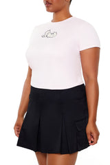 Plus Size Polar Bear Baby Tee