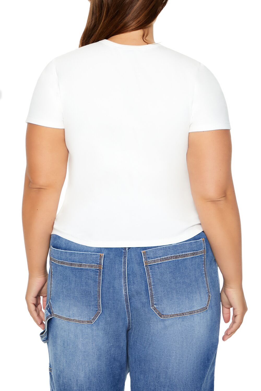 Plus Size Snow City Baby Tee