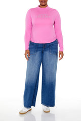 Plus Size Jadore Drama Top
