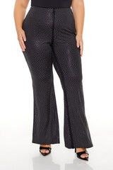 Plus Size Contour Sculpt Rhinestone Pants