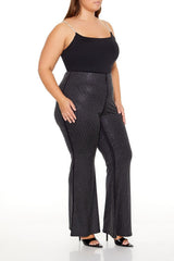 Plus Size Contour Sculpt Rhinestone Pants