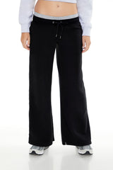 Layered Drawstring Sweatpants