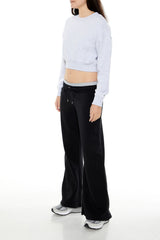 Layered Drawstring Sweatpants
