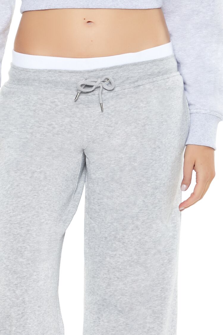Layered Drawstring Sweatpants