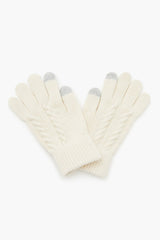 Cable Knit Gloves