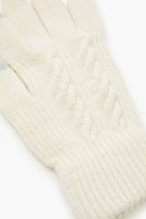 Cable Knit Gloves