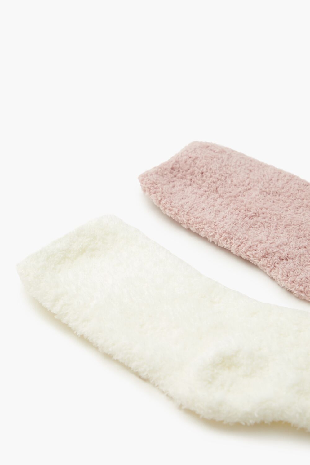 Plush Crew Socks Set - 2 pack