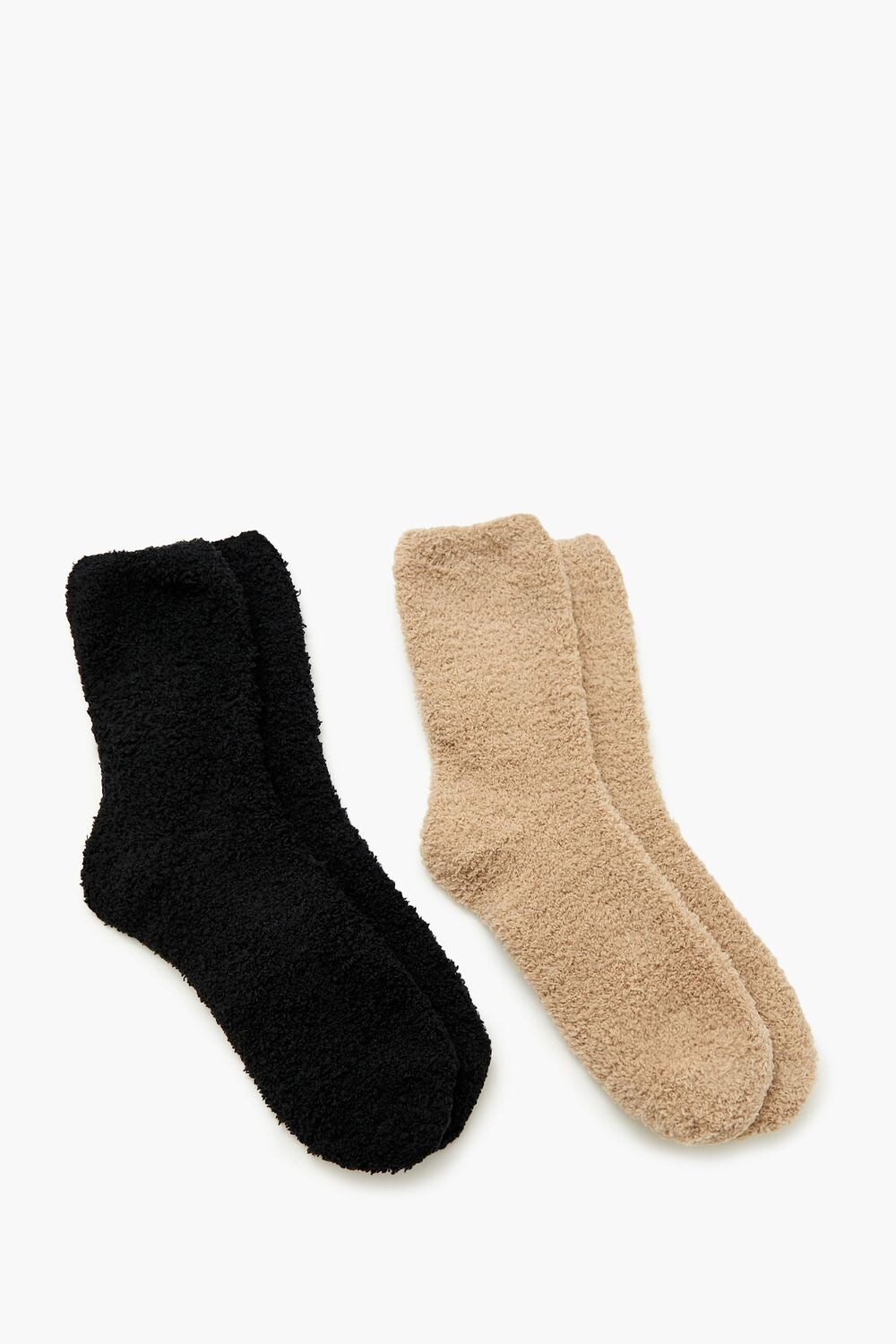 Plush Crew Socks Set - 2 pack