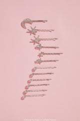 Wicked Moon & Stars Bobby Pins Set - 12 pack