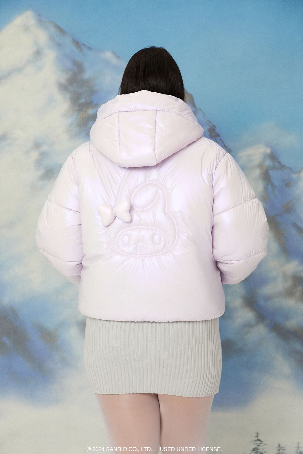 Plus Size My Melody Puffer Jacket