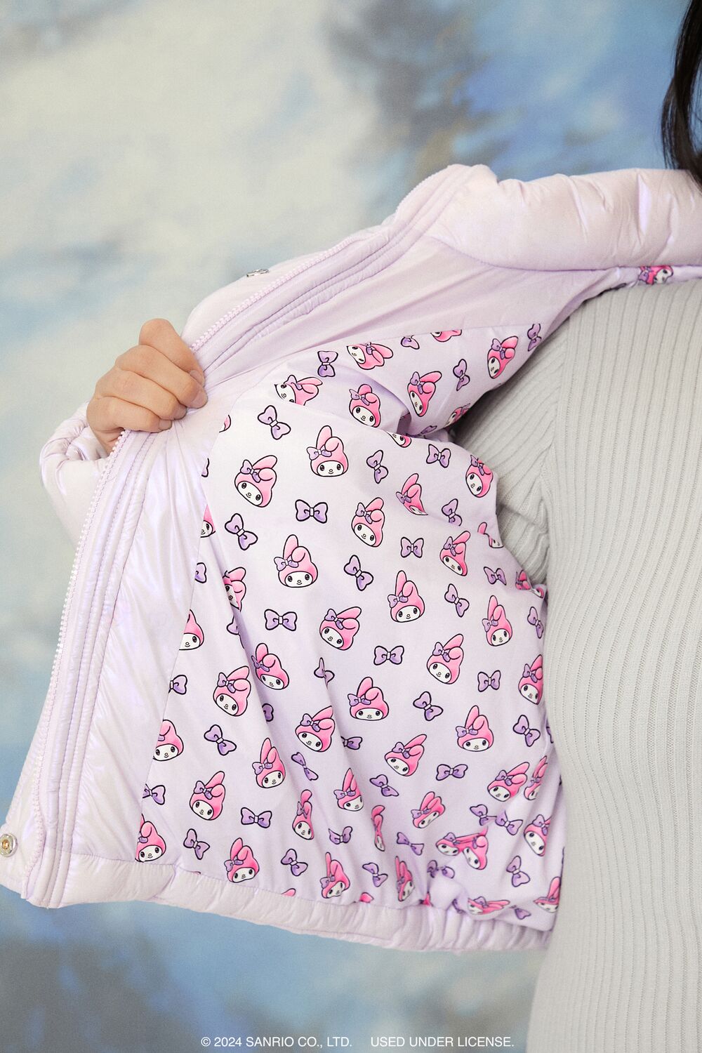 Plus Size My Melody Puffer Jacket