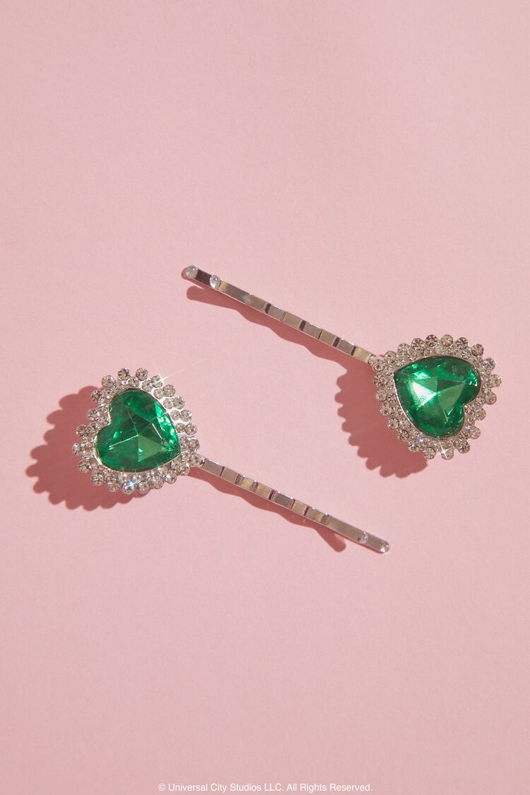 Wicked Heart Bobby Pins Set