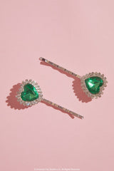 Wicked Heart Bobby Pins Set