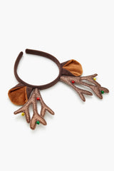 Glitter Reindeer Headband