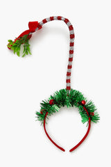 Tinsel Mistletoe Headband