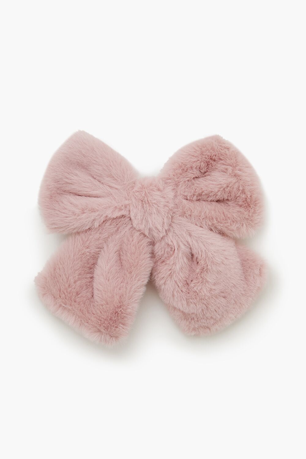Plush Bow Hair Barrette