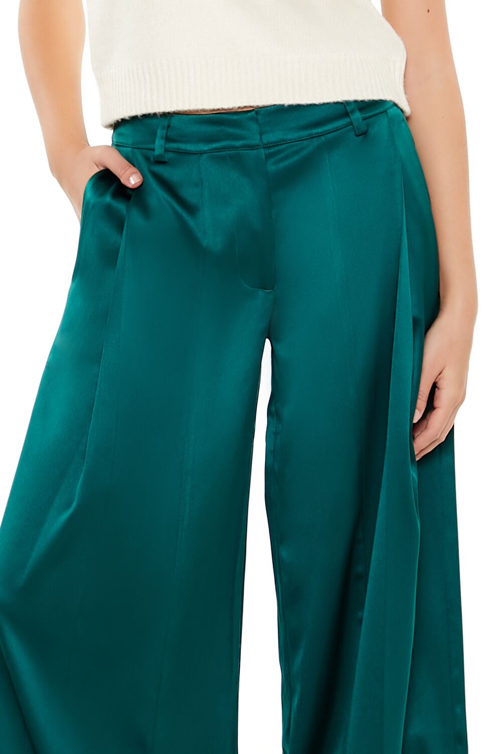 Satin Trouser Pants