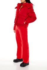 Corduroy High-Rise Flare Pants