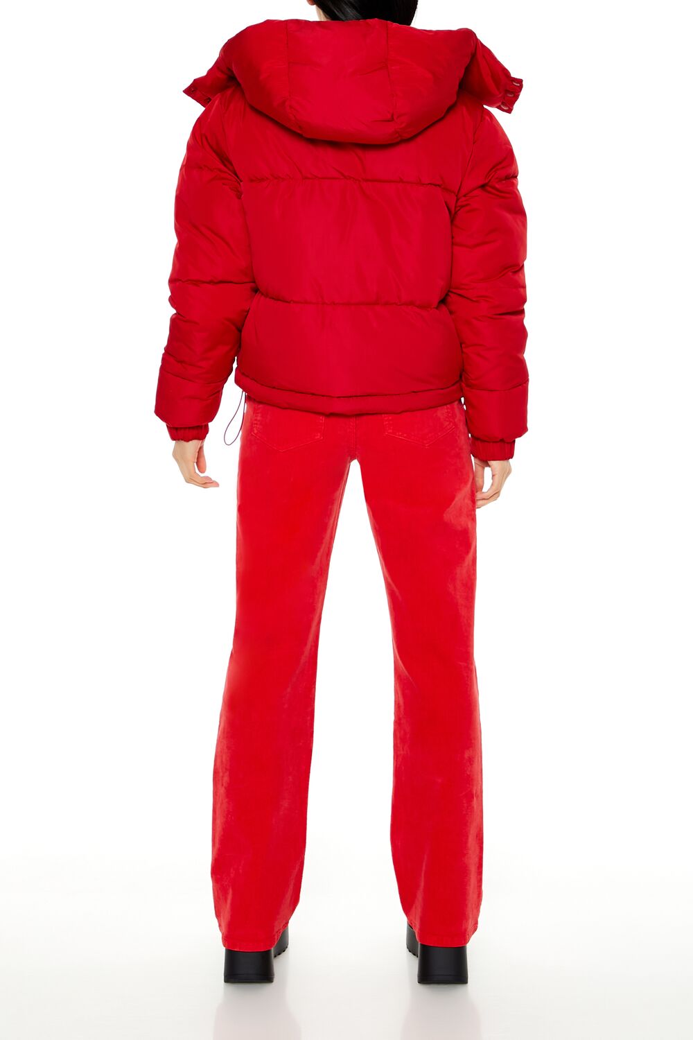 Corduroy High-Rise Flare Pants