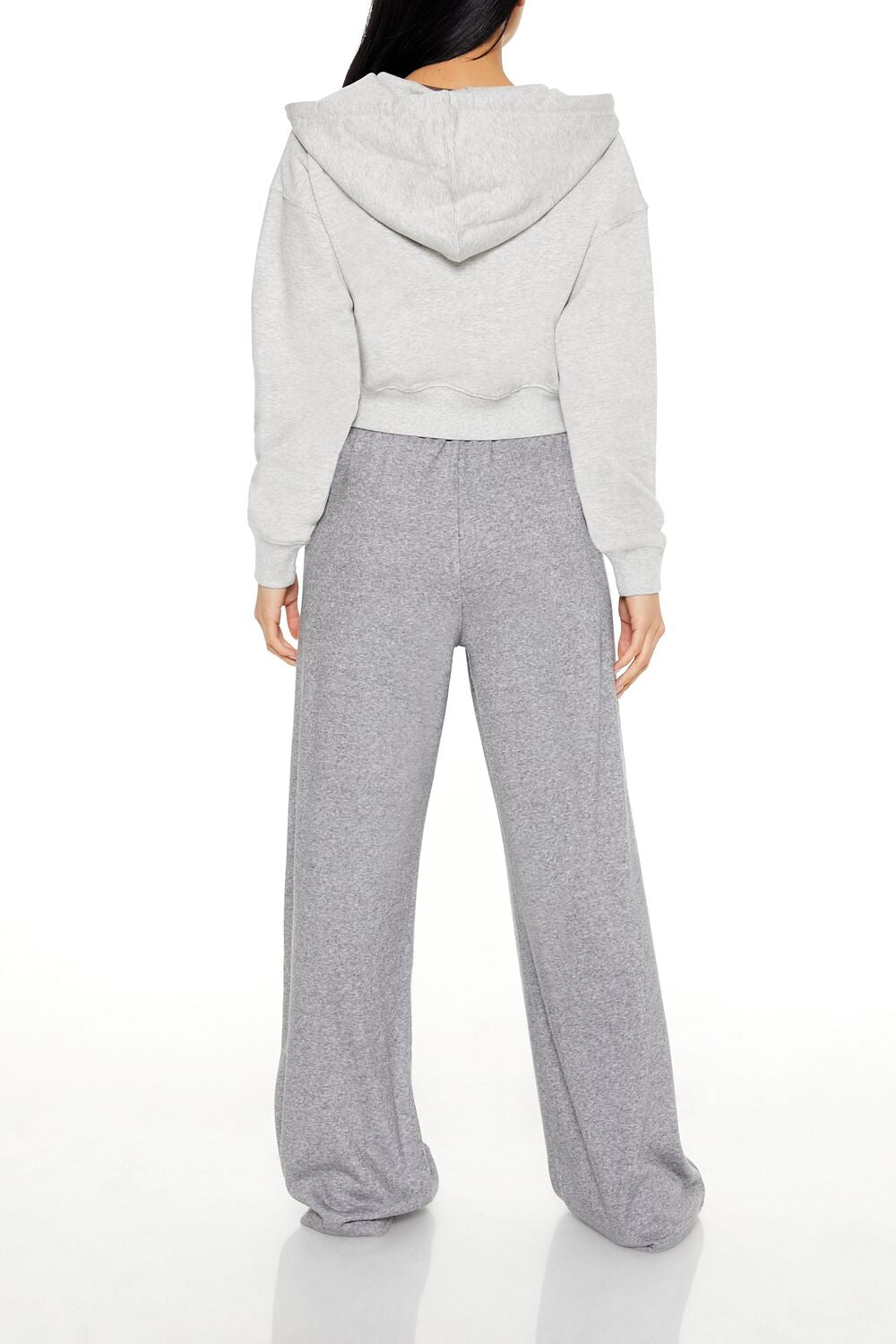 Ribbed Knit High-Rise Pants