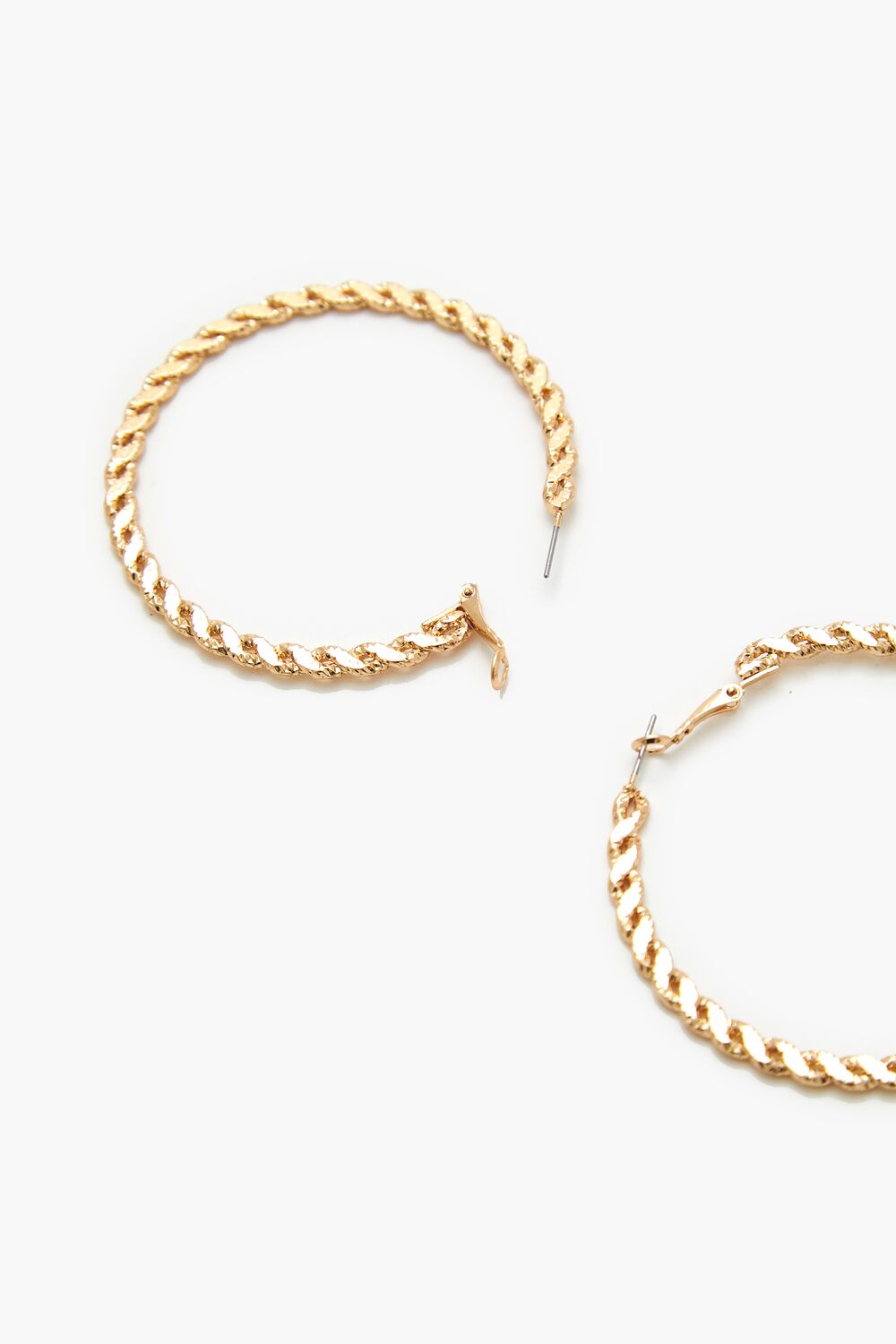 Twisted Hoop Earrings