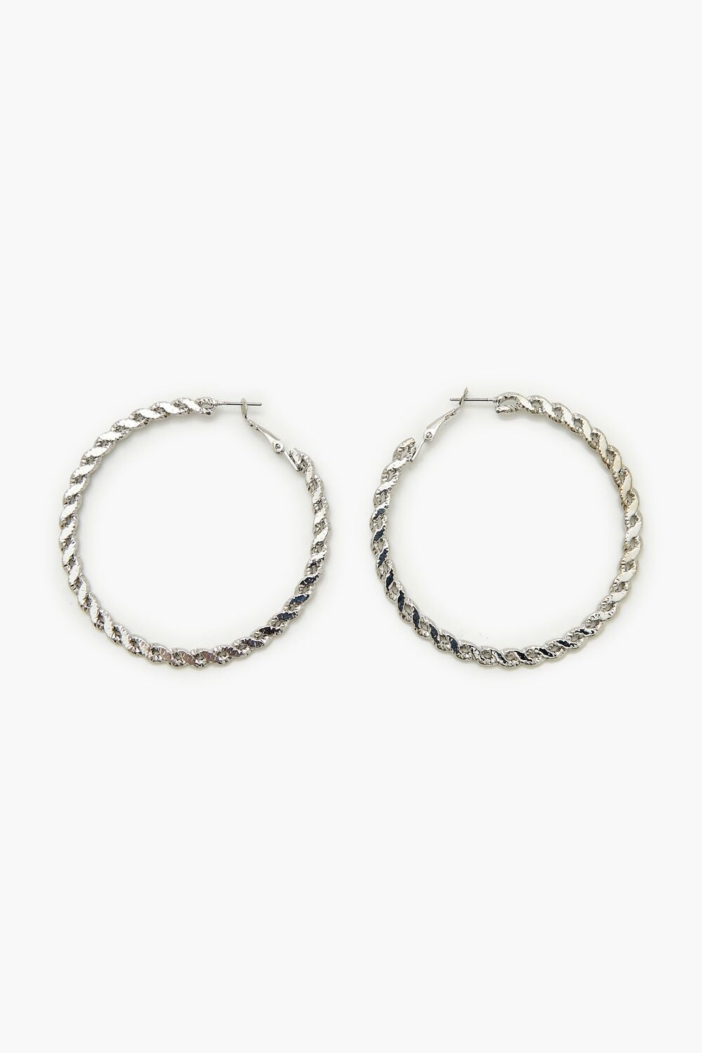 Twisted Hoop Earrings