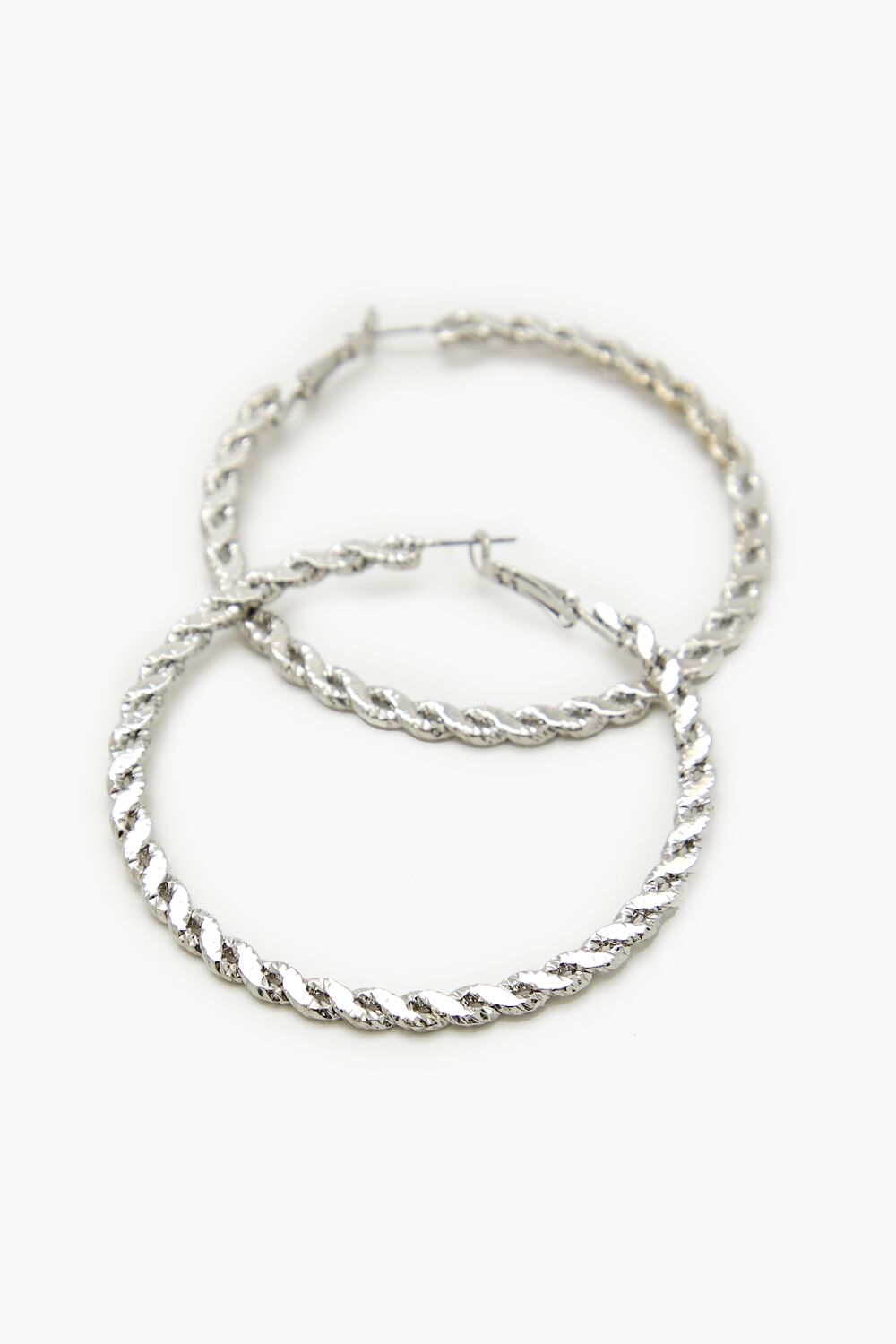 Twisted Hoop Earrings