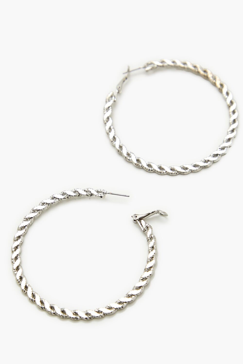 Twisted Hoop Earrings