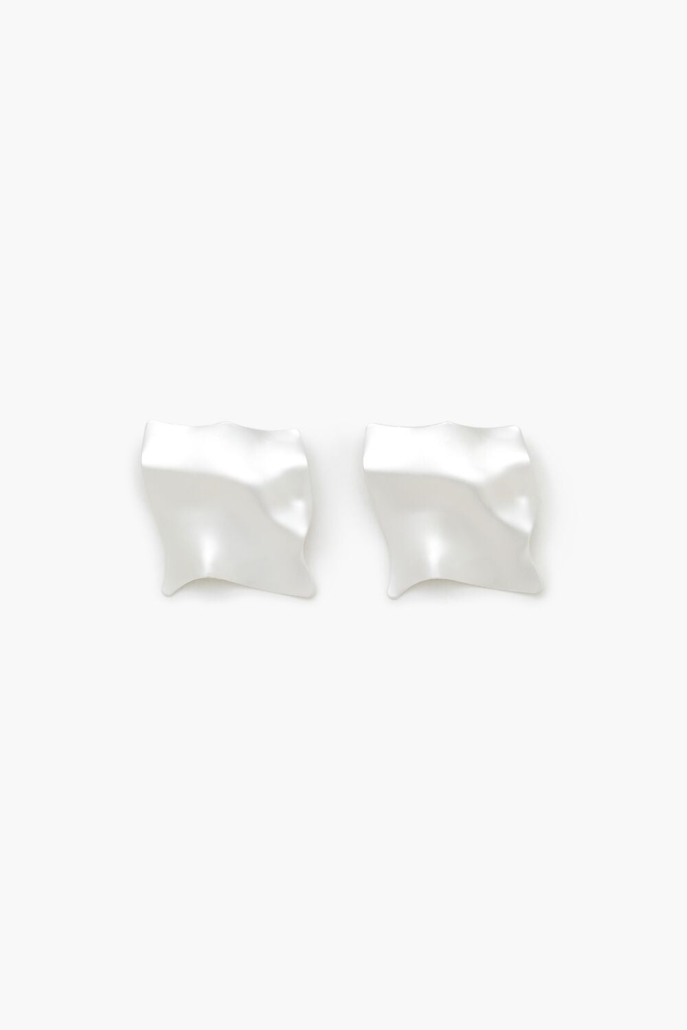 Hammered Geo Drop Earrings