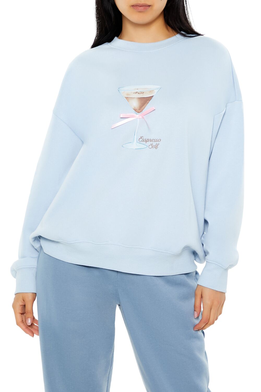 Espresso Self Bow Pullover