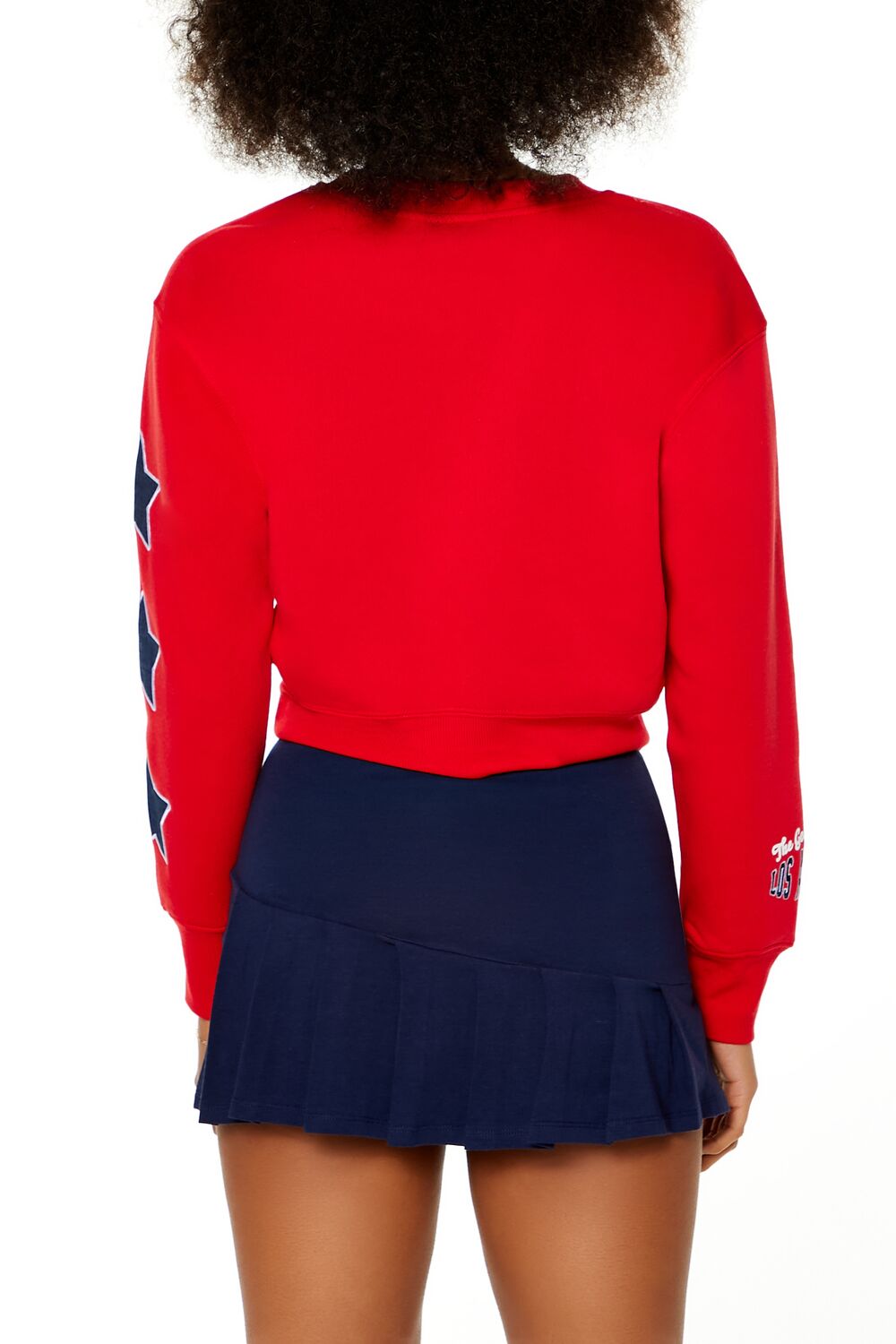California Football Cropped Pullover