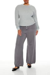 Plus Size Thermal Long-Sleeve Top