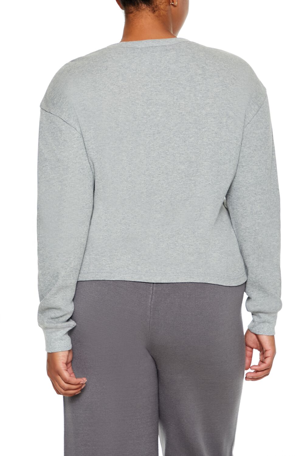 Plus Size Thermal Long-Sleeve Top